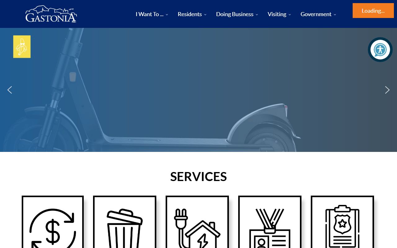 City of Gastonia official website with information about Gaston County deed records